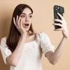 Магнитный чехол для iPhone 15 Pro со сдвижной защитой объектива, кольцом-подставкой, чехол из ТПУ+ПК