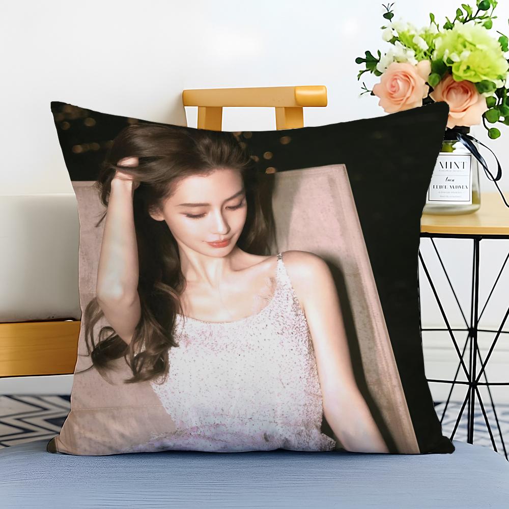 Angelababy Cushion Cover Washable Linen comfort Soft for Sofa Bed Cozy Home Room Decor