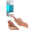 Plastic Wall Mounted Soap Shampoo Conditioner Hand Wash Gel Dispenser Liquid Soap Sanitizer Dispenser