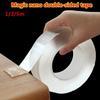 1/3/5M Reusable Traceless Double-sided Magic Nano Tape-Gel Grip Sticker Removable Washable Tapes Adhesive Foam Tape Thicker