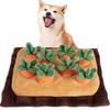 Dog Pet Educational Dog Carrot Nose Work Treat Hiding YCYHHW Dog Dog Stress Lack of Home Destruction Prevention Dog Toy Toy, Supplies, Toy, Mat,