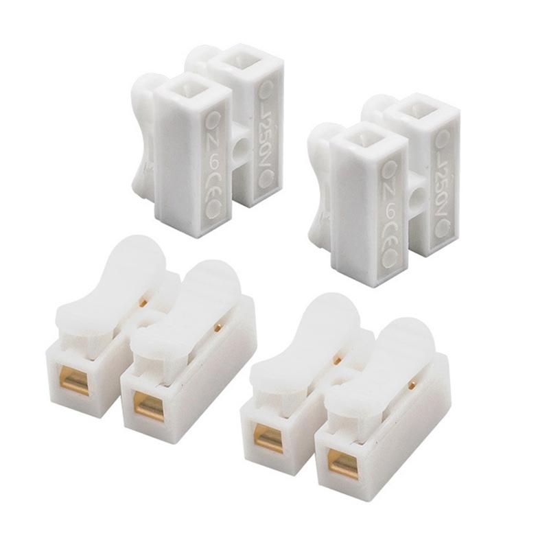 10 шт. Ch2 быстроразъемные замковые соединители для электрических кабелей