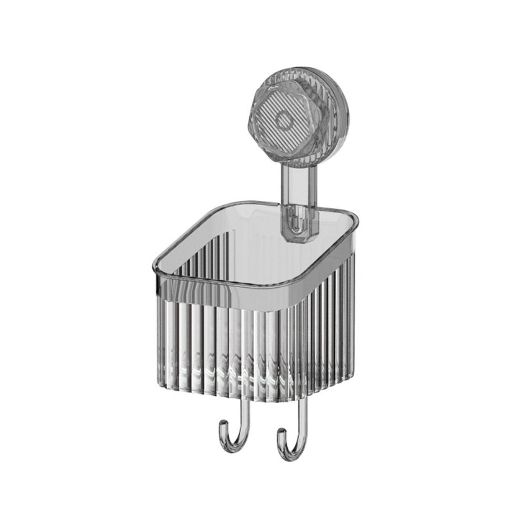 Punch Free Shower Storage Rack Organizer Bathroom Shower Basket Suction Cup Shelf Home