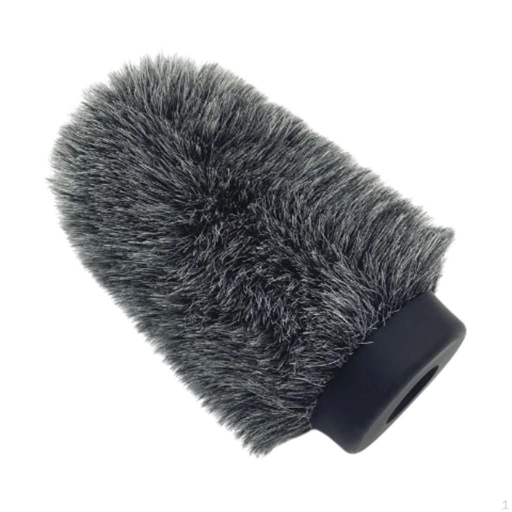 Mic Deadcat Windscreen Wind Shield Windproof Удобный в использовании портативный экран для микрофона