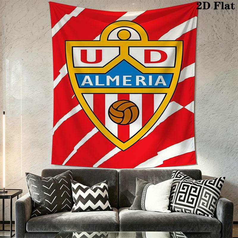 Almería LOGO Wall Hanging Printed Fabric Blanket Decorative Tapestries for Bedroom Living Room Home Decor