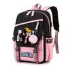 Anime One Piece Printed College Backpack for Boy Girl Back To School Large Capacity Knapsack Daily Bookbag for Men Women Travel Bag Mochila Rucksack