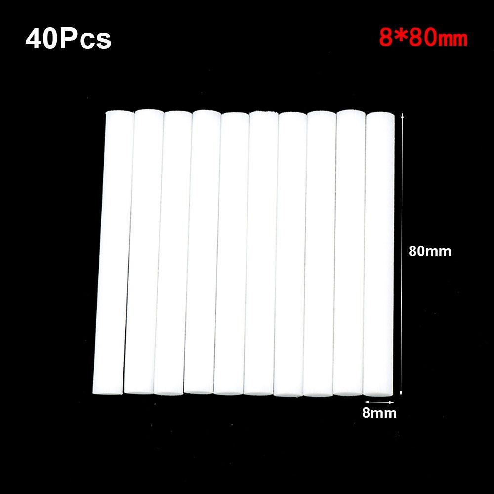 40Pcs Cotton Humidifier Sponge Sticks Air Humidifier Sponge For USB Humidifier Aroma Diffuser