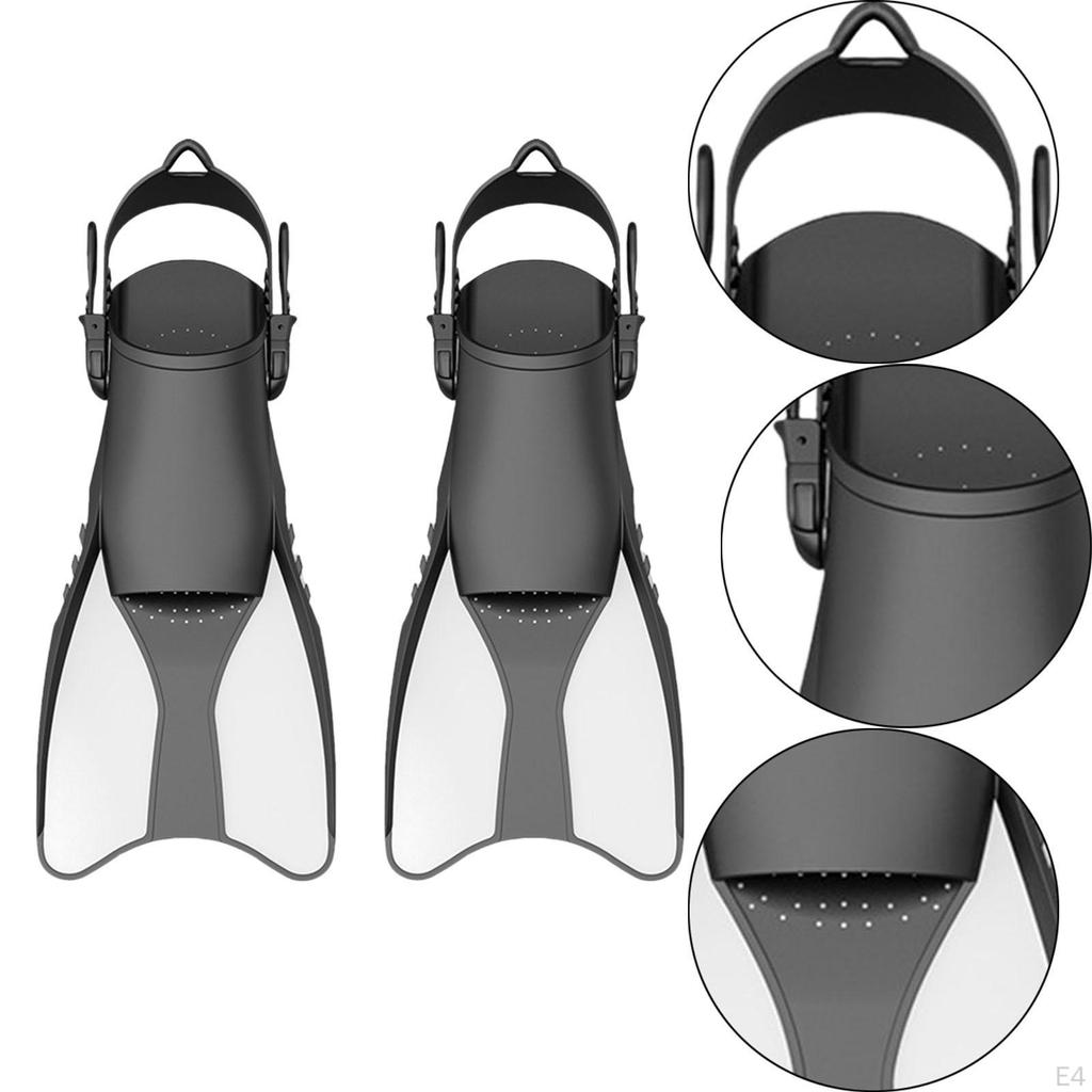 Ласты для дайвинга Регулируемые легкие пловцы для команд мужчин и женщин