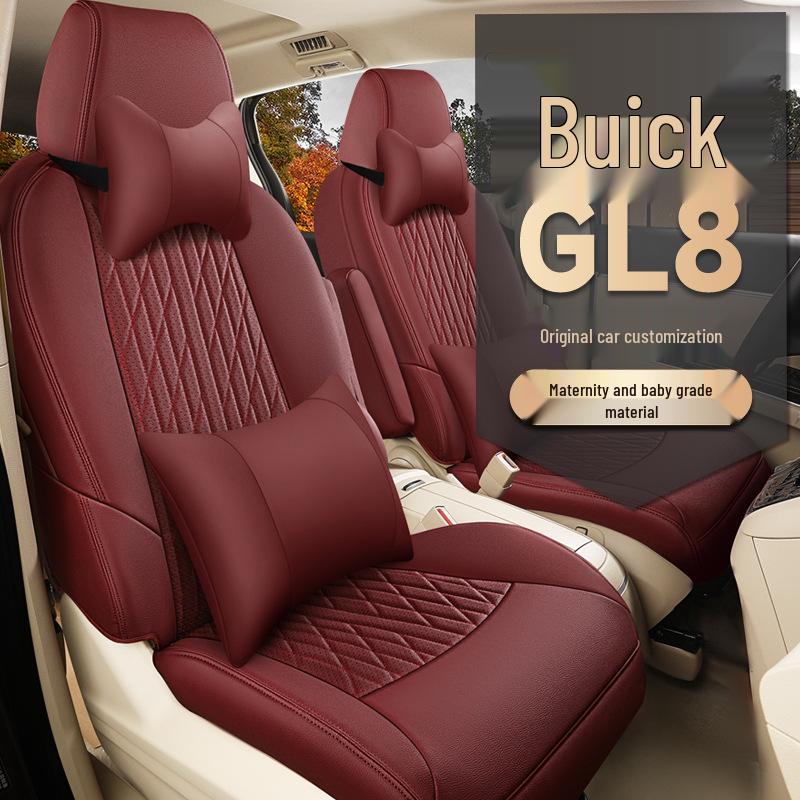 Buick Landzun GL8 Seven-Seat Leather Car Seat Cushion - All-Season Upholstery