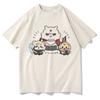Chiikawa T Shirt Unisex  Harajuku Graphic Funny Kawaii T-Shirt Unisex Japanese Anime Cartoon Casual Cotton Tees Shirts Korea Clothes