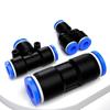 Push In Tube Material Plastic Pipe Connector Quick Fittings Pneumatic Connector Hose