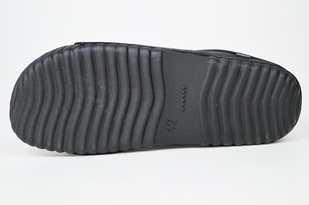 Тапочки с пробковой подошвой Inblu FM002 40 Черные экокожа