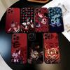 H-Hazbin H-Husk Чехол для телефона для iPhone 17, 16, 15, 14, 13, 12, 11 Plus, Pro Max, Другие Мягкий Черный Чехол