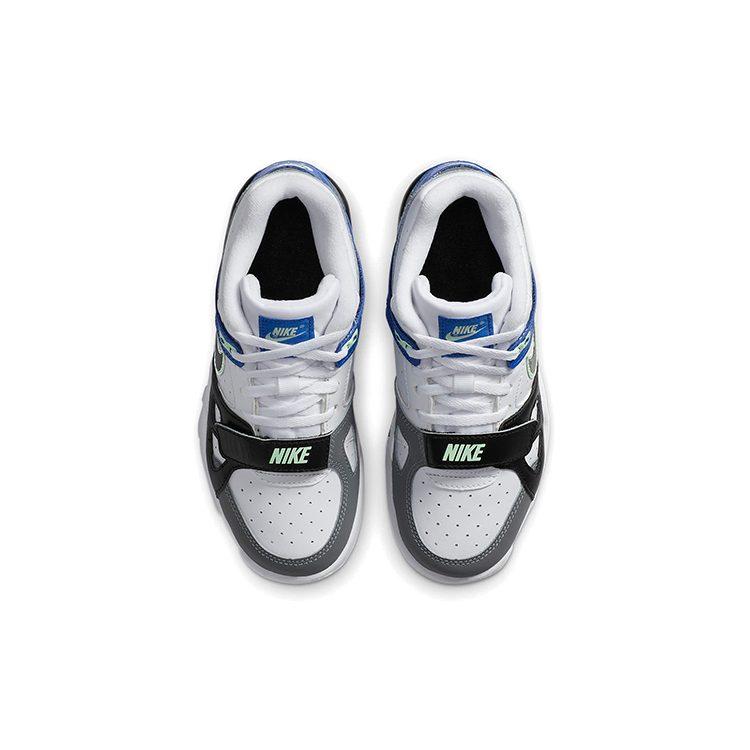Nike Кроссовки Air Trainer 3 BP Детские Баскетбольные Черно-Бело-Синие Дети Возраст 3 7 Лет CN9751-100