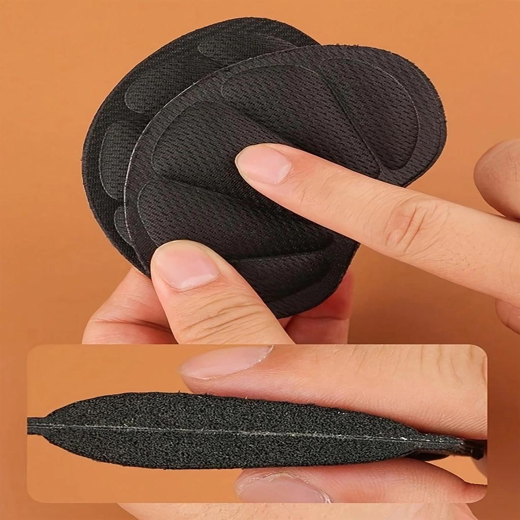 5 пар стельок, накладные накладки на пятки для спортивной обуви, регулируемый размер, противоизносные подушечки для ног, подушка, вставка, стелька, защита пятки, задняя наклейка