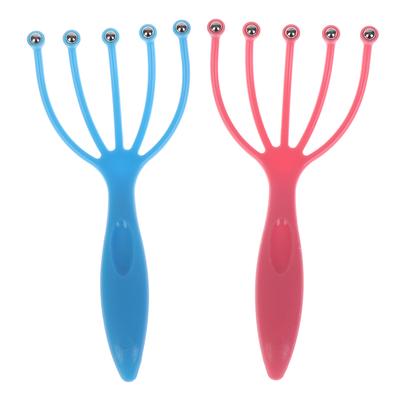 Грабли для массажа головы Продавец Массаж головы Расслабляющий массажер с пятью пальцами