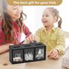 Wall-Mount Design Coin Piggy Bank Clearly Visualized Money Container Durable Saving Money Jar  Home