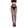 Halloween 2024 Black & White Rose Cross One-Piece Pantyhose - European & American Style