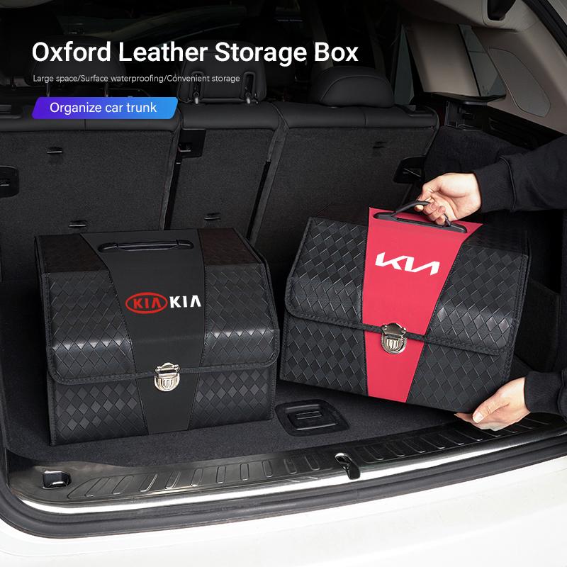 AGR4 Car Item Organize Sort Boxes Auto Trunk Storage Box For KIA Sportage Seltos Sorento K3 K4 Soul Carnival EV6 EV9 Carnival K5 KX1