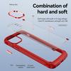 (Red) Simple Phone Case For Phone case  with Wireless Charging