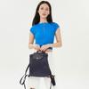 Longchamp Le Pliage Green Logo Snap Zipper Adjustable Shoulder Strap Recycled Polyamide Canvas Backpack Women backpack Purple 1699919645