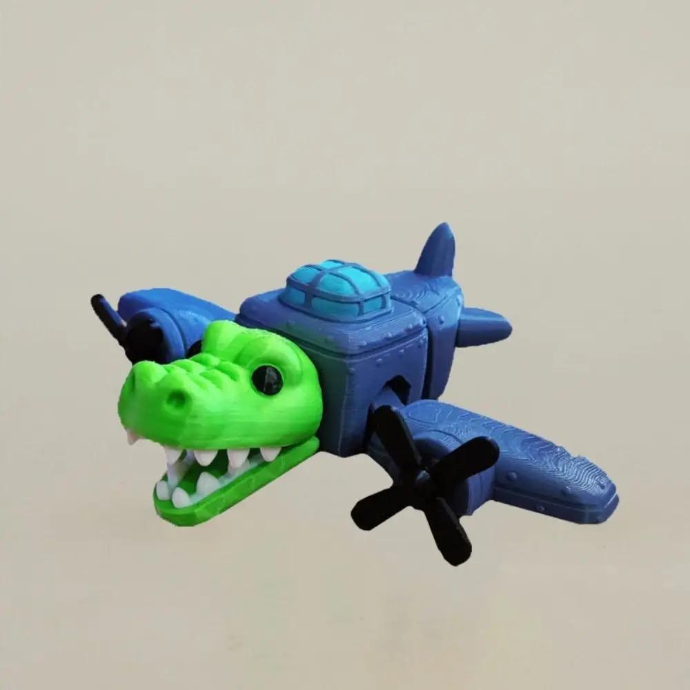 Новинка PLA 3D-печатная декоративная фигурка Модель с подвижными суставами Итальянская фигурка Мозговая гниль Забавные фигурки 3D-печатная игрушка Декор для стола