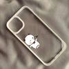 Cute Cartoon Couple Paired Funda iPhone Case For iPhone 17 16 15Pro Max 11 12 13 14Pro Plus Anti-Fall coque iphone Shell Bumper