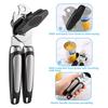 Can Opener, Kitchen Durable Stainless Steel Heavy-duty Can Opener, 3 In 1 Bottle Opener, Hand-friendly for Elderly People with