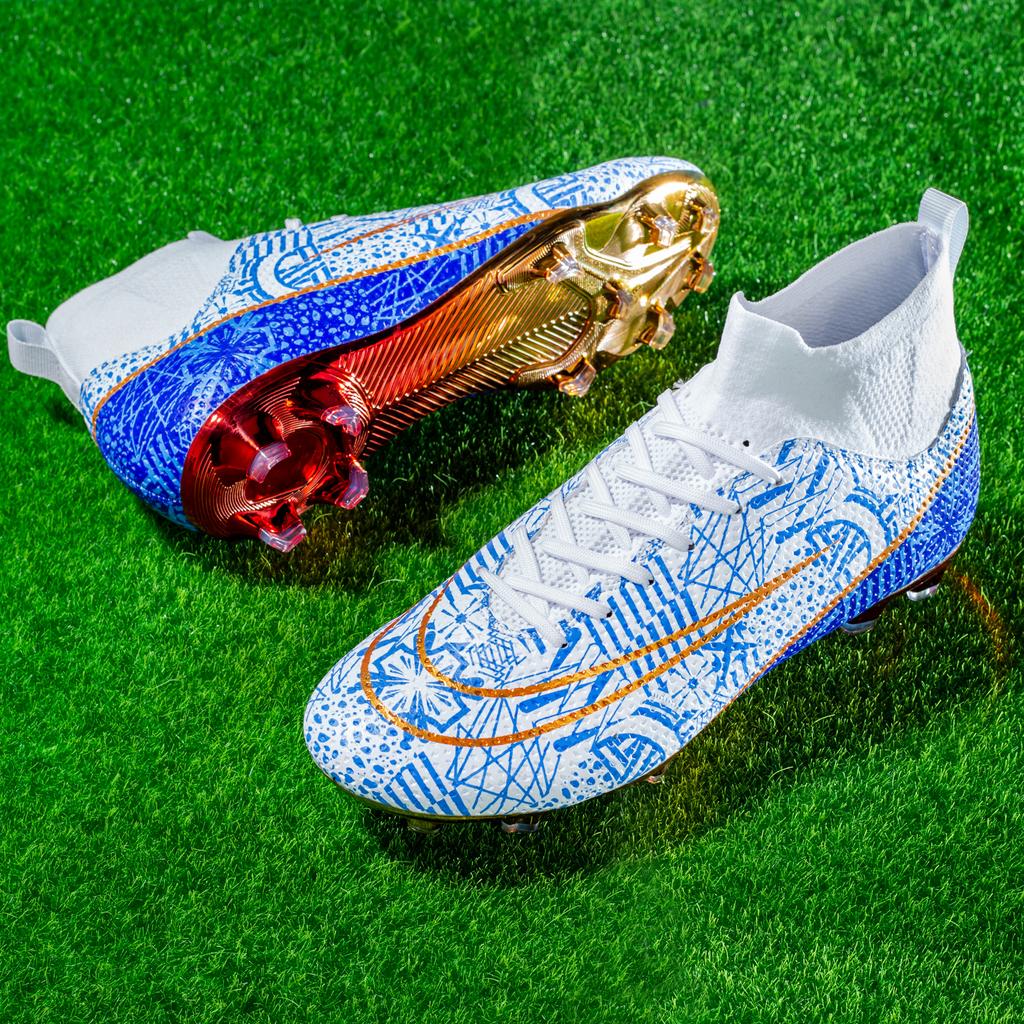Качественные футбольные бутсы для мальчиков, профессиональные мужские, сверхлегкие, детские, тренировочные, дышащие, унисекс, футбольные бутсы