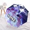 Personalized Name K-KPop Demon Hunters Print Umbrella - Automatic Open/Close, Eight-Rib Durable Frame, Automatic Folding Umbrella
