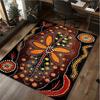 Aboriginal  Rug - Home carpet Office Decorative Carpet For Living Room Bedroom Door Mat Floor Rug Computer Chair Area Rug