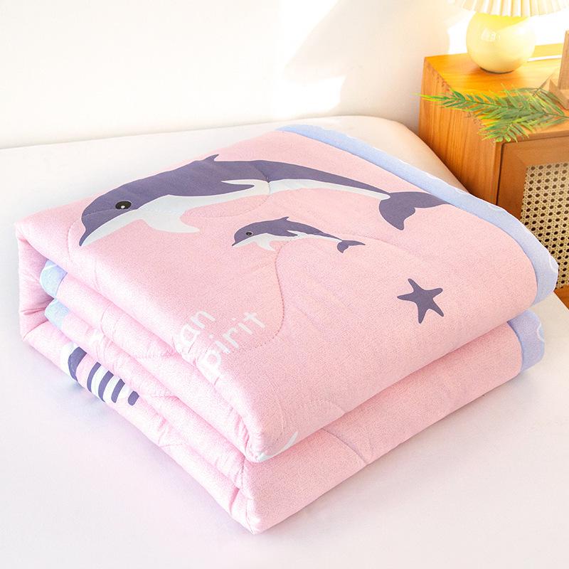 Машинная стирка 100% хлопок одеяло для кондиционирования воздуха