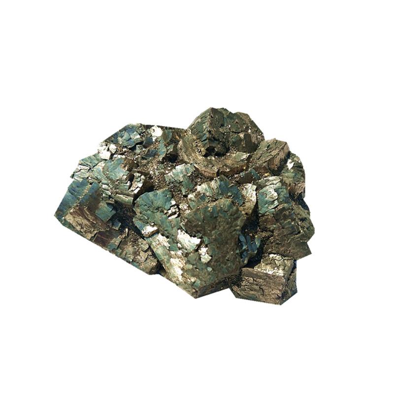 Рудный блестящий камень. Пирит