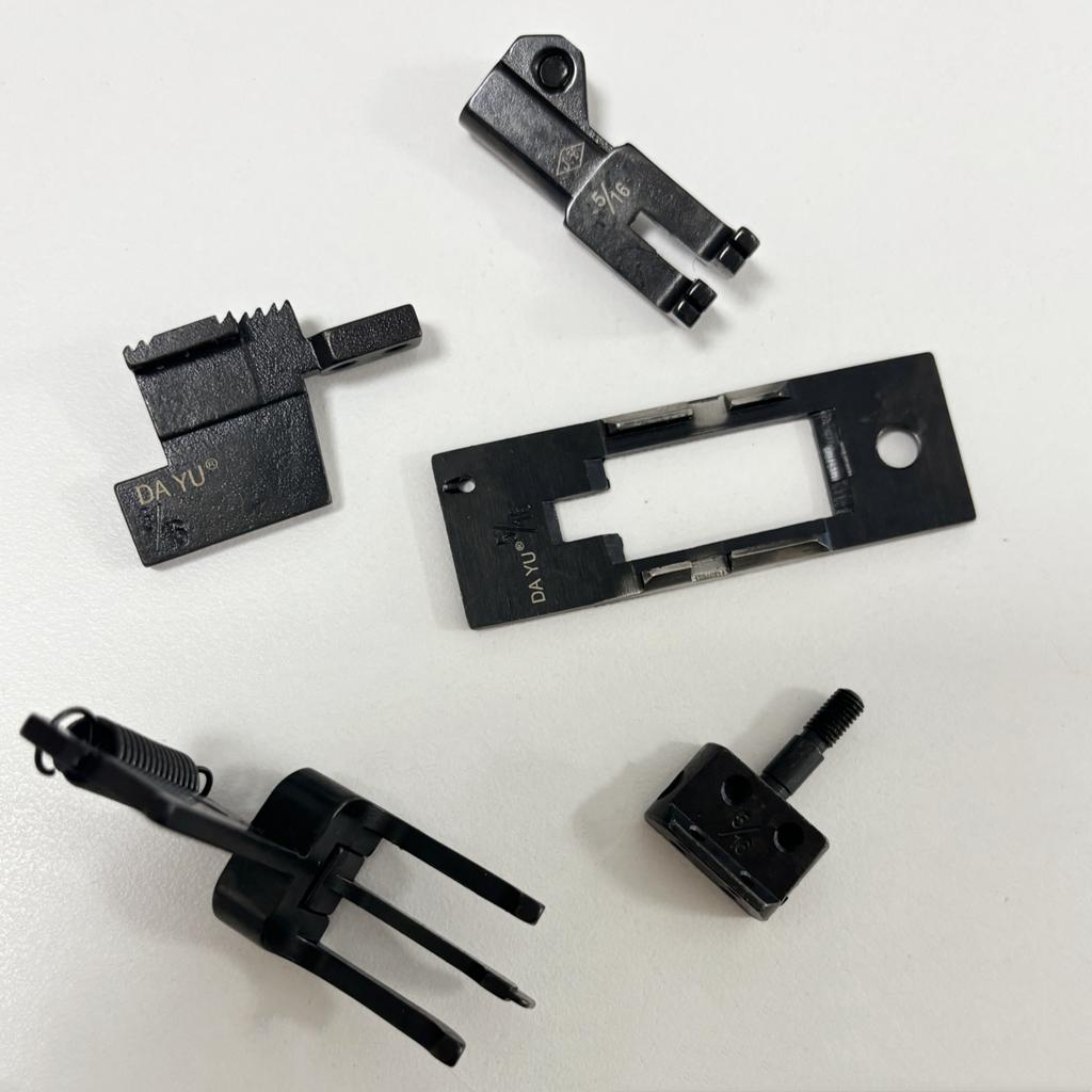 213-67958 213-67453 Walking Foot With Center Guide Fit for CONSEW 339/339RB Jukl 1560 521 Durkopp Adler 220,221 2 NEEDLE SEWING
