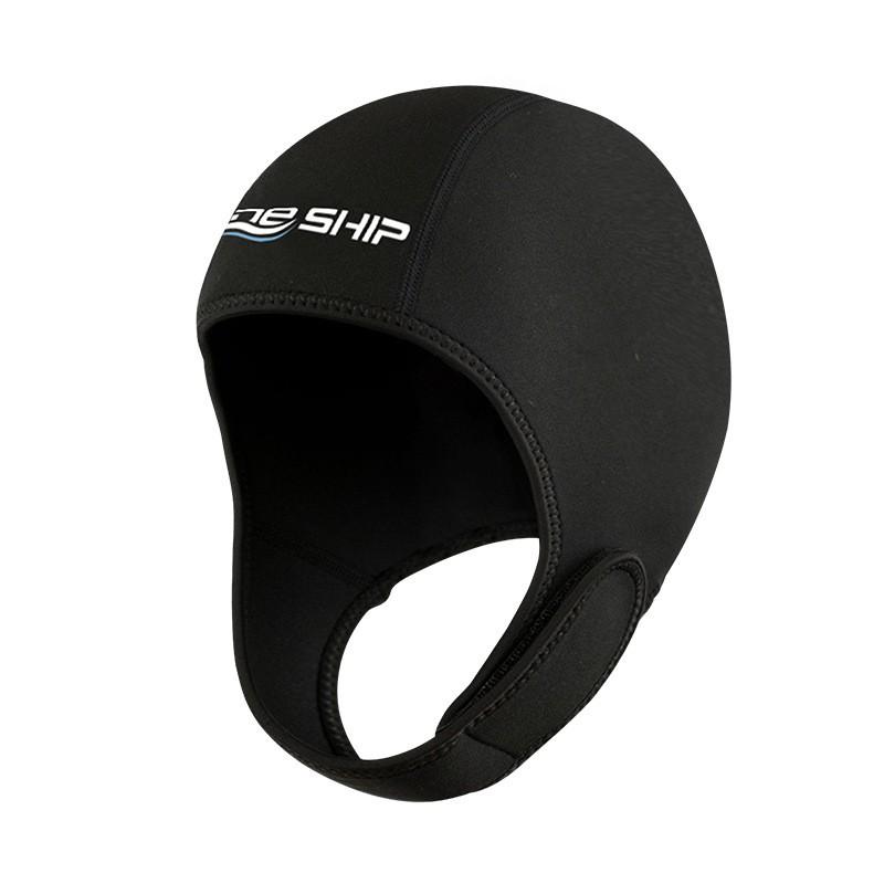 2mm Neoprene Swim Cap Adults Warm Water Sports Pool Diving Snorkeling Black Camo Gray Blue Pink
