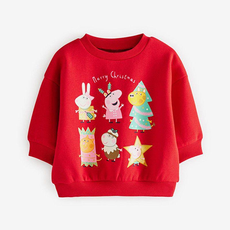 Cute Rabbit Girl Spring and Autumn Pure Cotton Casual Sweatshirt