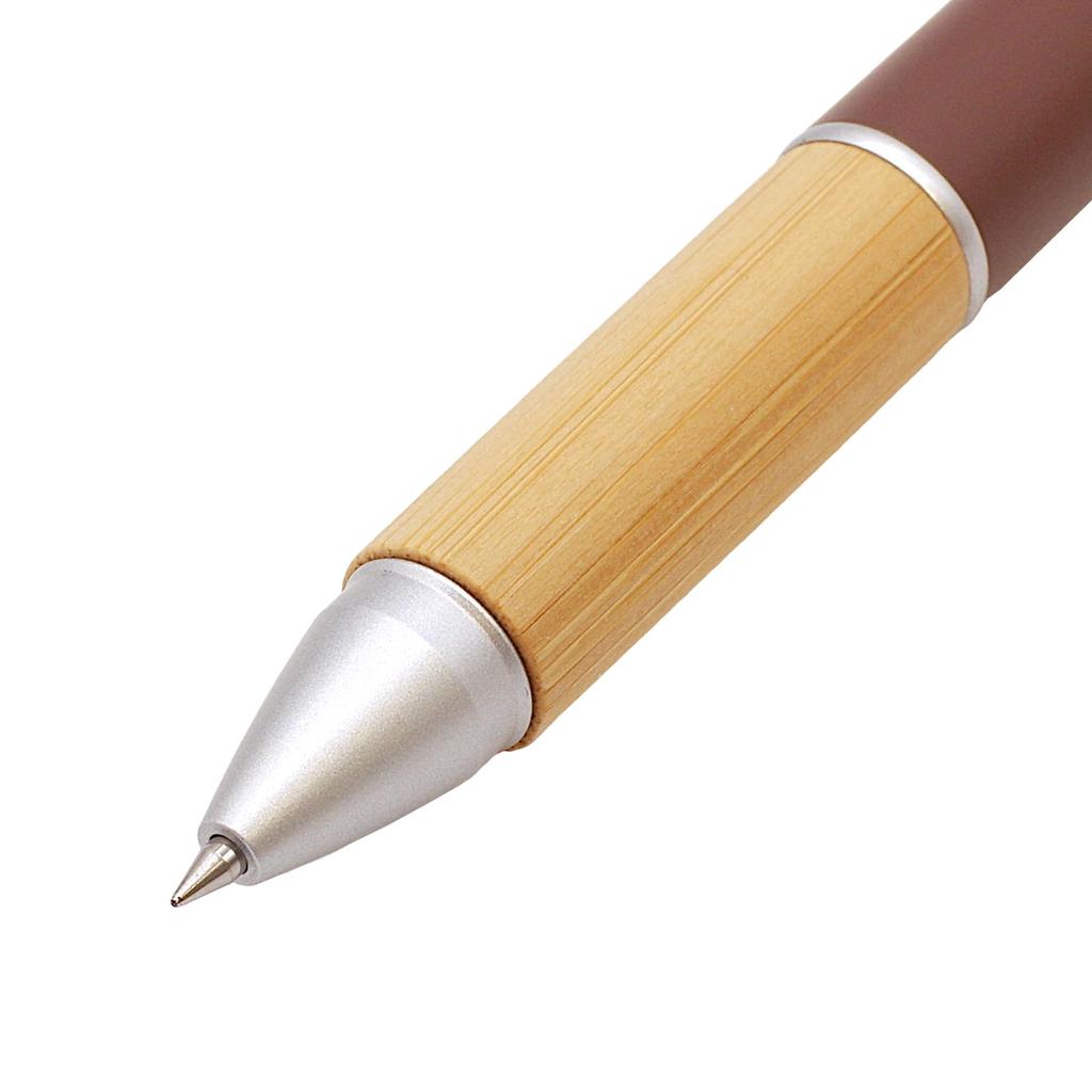 Limited Edition Jetstream Bamboo MSXE52 4&1 Multi-Function Pen, 0.5mm, (Cedarwood)