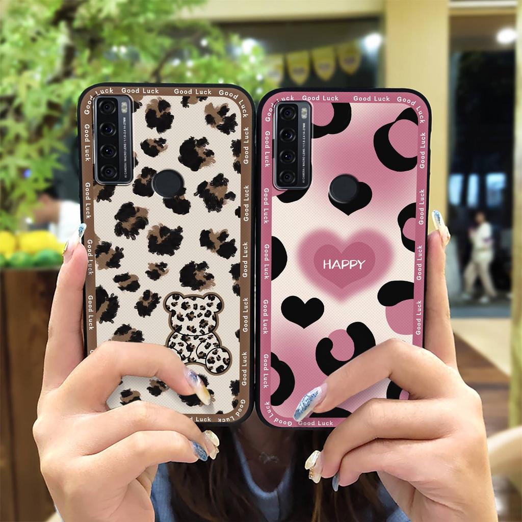 Shockproof Protective Phone Case For TCL 20 SE TPU Fashion Design Cover Dirt-resistant Durable Cartoon Full Wrap Cute