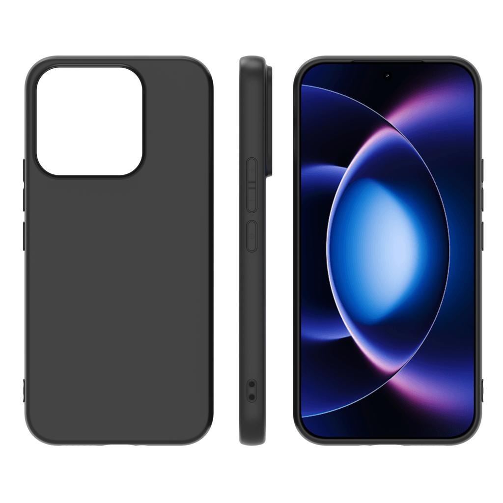 Применимо к Xiaomi Mi 15S Pro черная матовая крышка для мобильного телефона Xiaomi 17ultra отпечатки пальцев не остаются ТПУ производитель