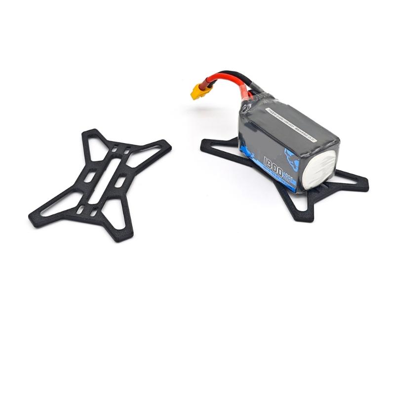 5PCS PETG Drones Battery Base Protector Plate Lightweighted Designing Easy Installation For 38mm UAV Battery