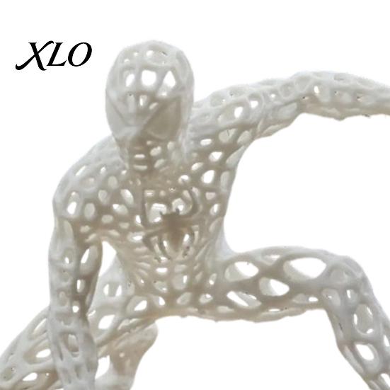 Cool Car Interior Decorations 3D Printed Hollow Mesh Superhero Figurine, Creative Spider Style Action Pose Character Statues Desktop Ornament, Statue