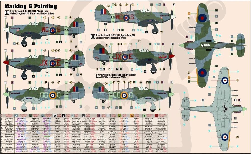 Mcrzd208 starter set hurricane mk.iic