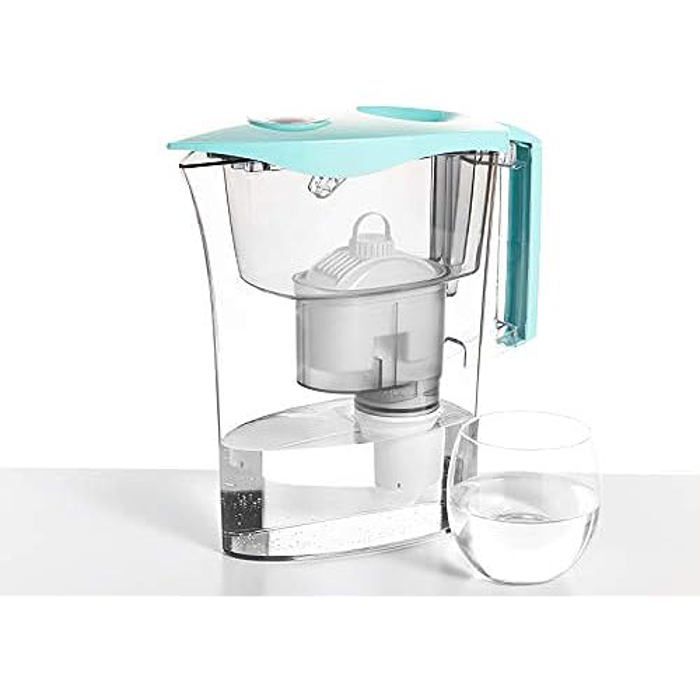 Carafe filtrante - LAICA - UFSBE - Capacité 2 l - Manche ergonomique bleu