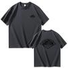 2026 Exported To Japan Orders Classic Embroidery Fashion Solid Simple Loose Short Sleeve Cotton Couple Tshirt UnisexWomen Top