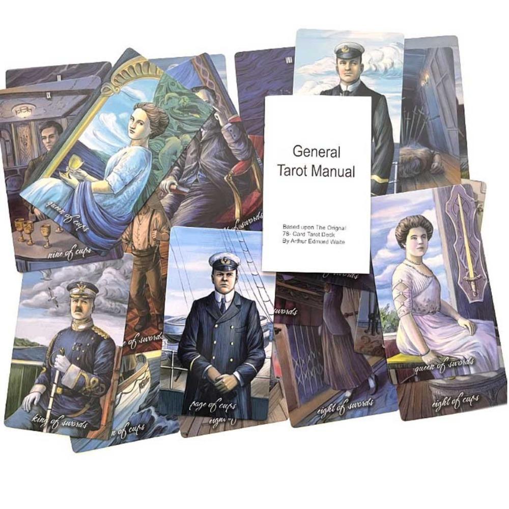 Титаник Risen Spirits Таро 78 карт колода гадания карты 12*7 см