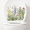 Bathroom Wall Decoration Toilet Lid Sticker Home Decor Ornaments Wall Decals