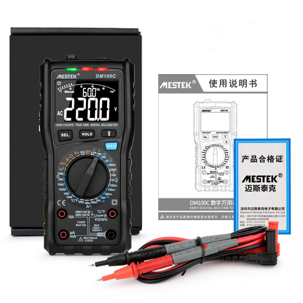 TRUE RMS Multimeter 10000 COUNTS High Precision Digital Multimeter NCV for Smart