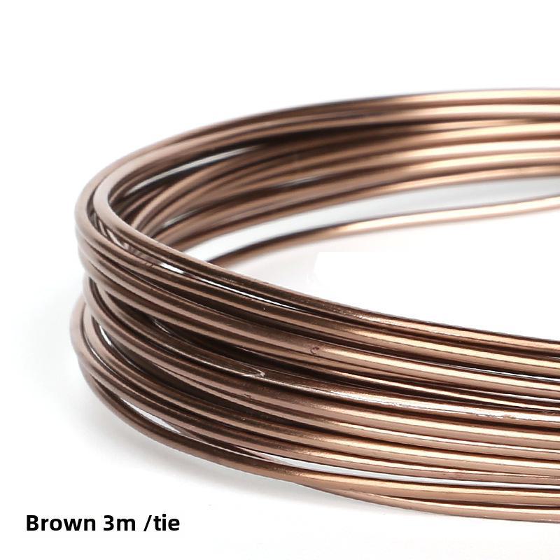 Цветная оксидированная алюминиевая проволока (1мм-2,5мм) для поделок своими руками и украшений для велосипедов