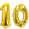 32-дюймовые фольгированные шары-цифры 10 20 30 40 50 60 70 80 90 лет Декор для дня рождения взрослого или пожилого человека, юбилей, воздушный шар