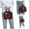 Merry Krampus Horror Christmas Insulated Lunch Bag for Kids School Cooler Thermal Food Box Tote Portable Lunch Boxes Container